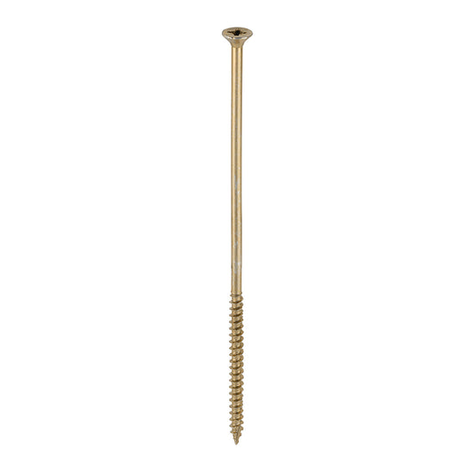 TIMCO Velocity Premium Multi-Use Countersunk Gold Woodscrews - 6.0 x 180 - Image