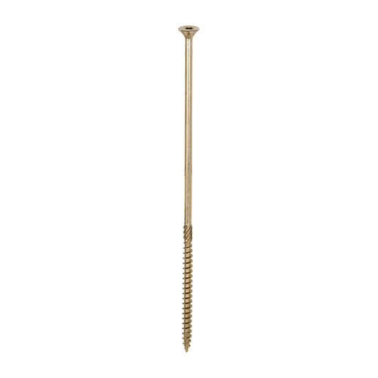 TIMCO C2 Clamp-Fix Multi-Purpose Premium Countersunk Gold Woodscrews - 6.0 x 200 - Image