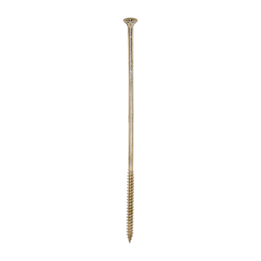 TIMCO Classic Multi-Purpose Countersunk Gold Woodscrews - 6.0 x 200 - Image