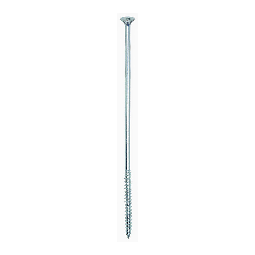 TIMCO Solo Countersunk Silver Woodscrews - 6.0 x 200 - Image