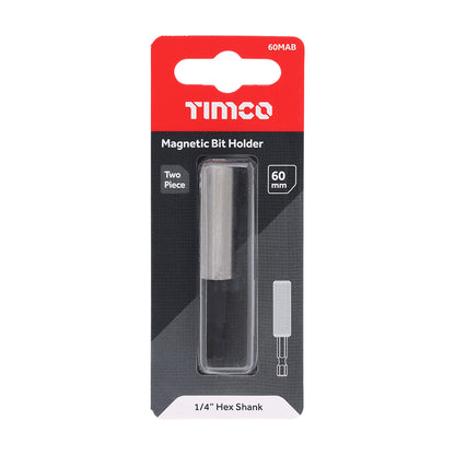 TIMCO Magnetic Adaptor 2 Piece Cr-V - 1/4 x 60 - Image