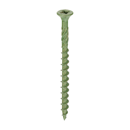 TIMCO Decking Screws Countersunk Exterior Green - 4.5 x 60 - Image