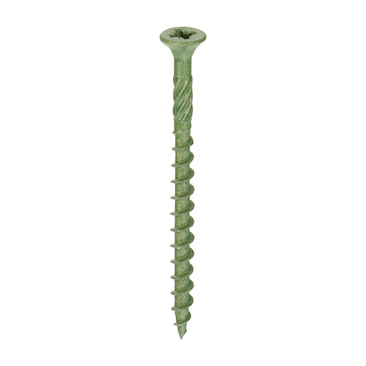 TIMCO Decking Screws Countersunk Exterior Green - 4.5 x 60 - Image