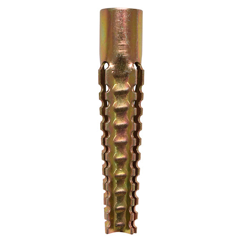 TIMCO Metal Expansion Wall Gold Plugs  - 6.0 x 32 - Image