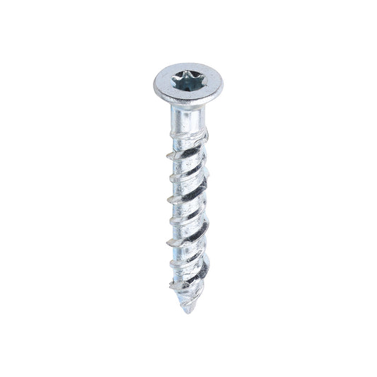 TIMCO Masonry Screws Countersunk Silver - 6.0 x 40 - Image