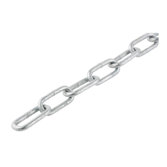 TIMCO Welded Link Chain - Hot Dipped Galvanised - 6 x 42 x 12mm (10m) - Image