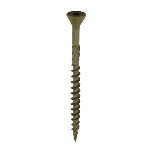 TIMCO C2 Deck-Fix Premium Countersunk Green Decking Screws - 4.5 x 65 - Image