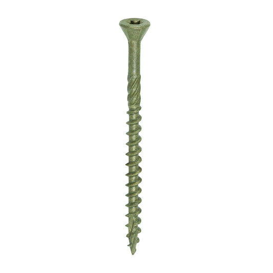 TIMCO C2 Deck-Fix Premium Countersunk Green Decking Screws - 4.5 x 65 - Image