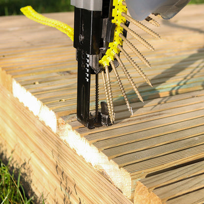 TIMCO Collated C2 Deck-Fix Premium Countersunk Green Decking Screws - 4.5 x 65 - Image