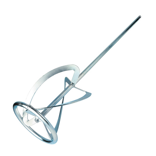 TIMCO General Purpose Mixing Paddle, Heavy Duty Paint, Plaster & Mortar Mixer for Drill - 600 x 120mm - Image