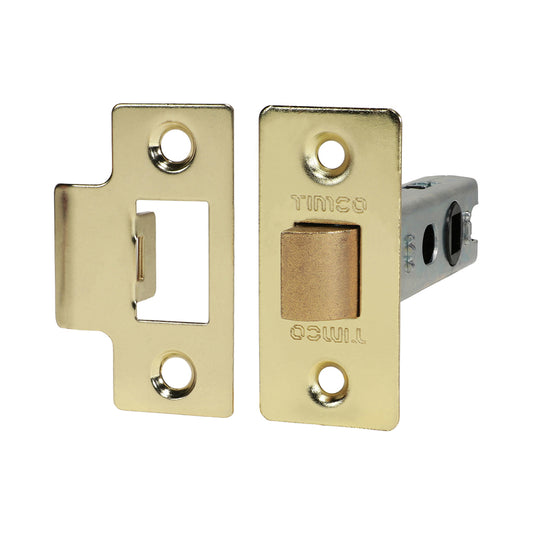 TIMCO Economy Tubular Latch Electro Brass - 79.5mm - Image
