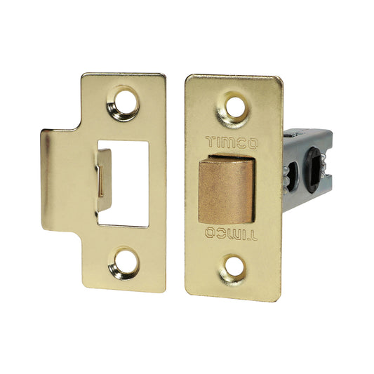 TIMCO Economy Tubular Latch Electro Brass - 67mm - Image