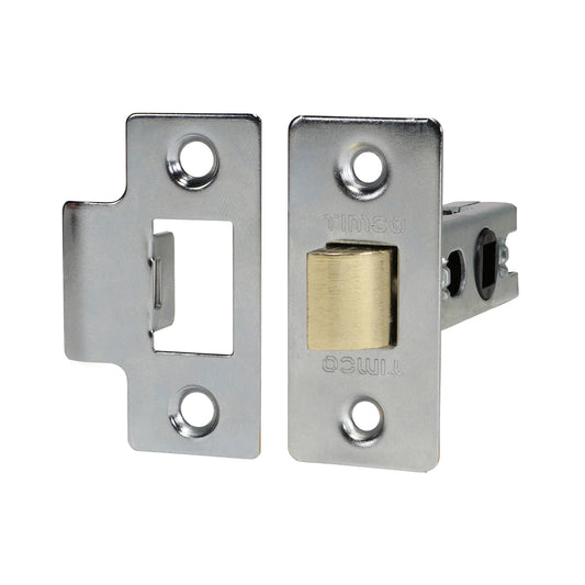 TIMCO Economy Tubular Latch Nickel - 79.5mm - Image