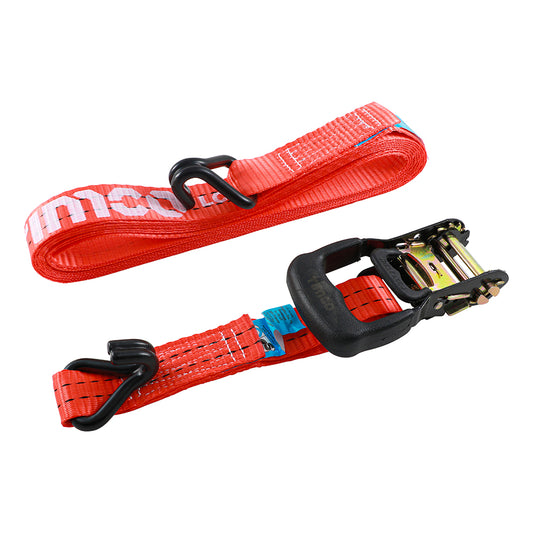 TIMCO J Hook Ratchet Straps Commercial Duty - 6m x 35mm - Image