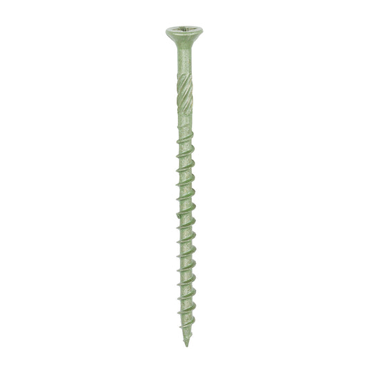 TIMCO Decking Screws Countersunk Exterior Green - 4.5 x 70 - Image