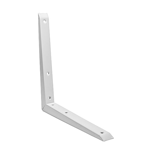 TIMCO Mitred Shelf Bracket White - 300 x 300mm - Image