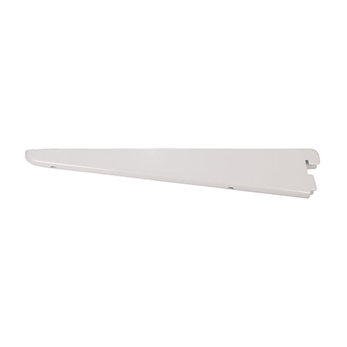 TIMCO Twin Slot Shelf Bracket White - 270mm - Image