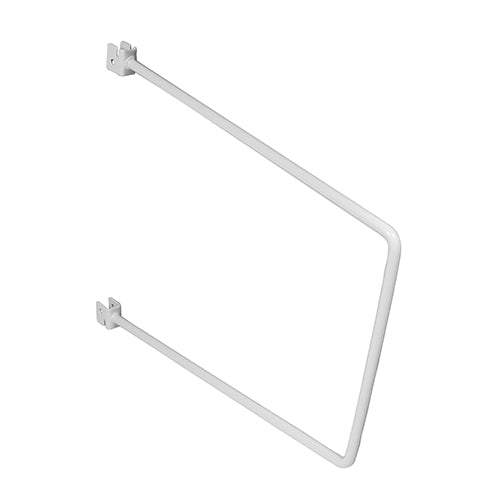 TIMCO Twin Slot Flexible Bookend White - 200mm - Image