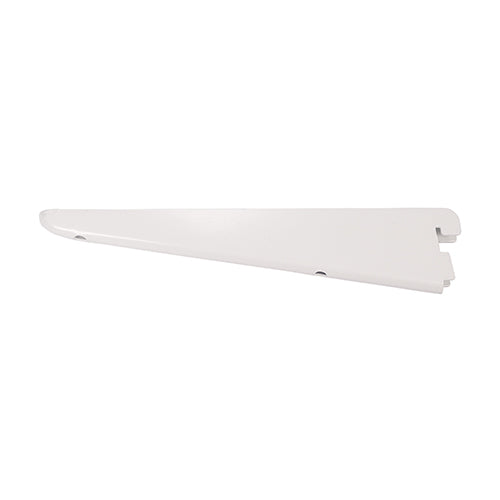TIMCO Twin Slot Shelf Bracket White - 220mm - Image