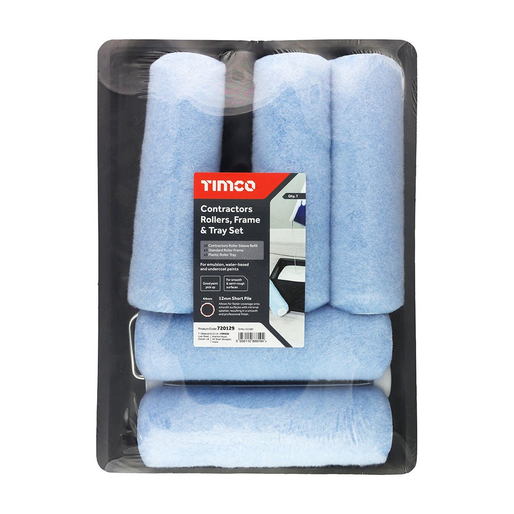 TIMCO Contractors Roller, Frame & Tray Set - 9" - Image