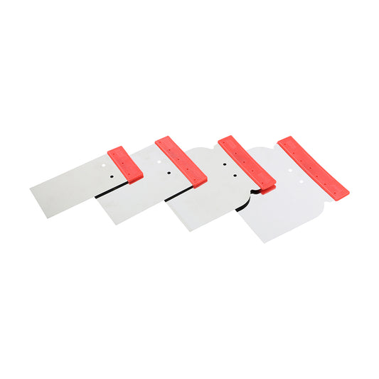 TIMCO Filling Knives Set, Stainless Steel Decorating and Painting Knives - 50, 80, 100 120mm - Image