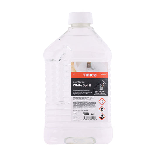 TIMCO Low Odour White Spirit - 2L - Image