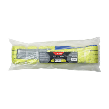 TIMCO Lifting Sling 3000 kg / 3 Tonnes - 3m x 90mm - Image