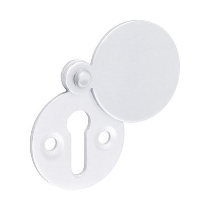 TIMCO Covered Escutcheon - Satin Anodised Aluminium - 32mm - Image