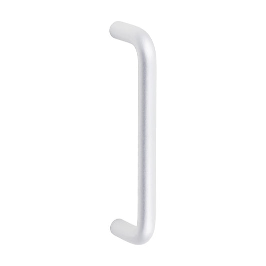 TIMCO D Shaped Cabinet Handle - Satin Anodised Aluminium - 100mm - Image