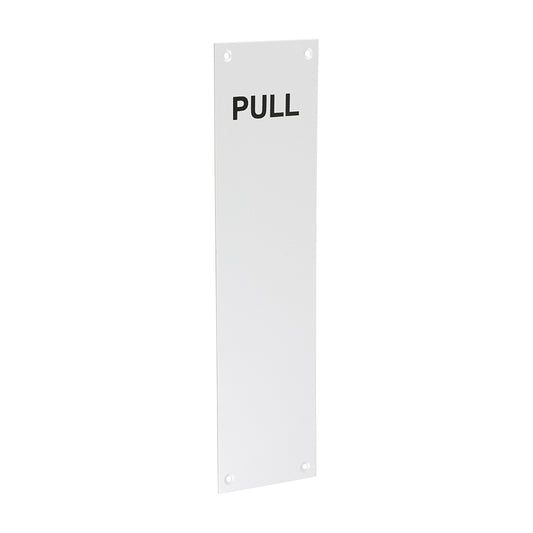 TIMCO Finger Plate PULL - Satin Anodised Aluminium - 305 x 76 - Image