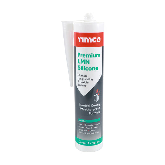 TIMCO Premium LMN Silicone Sealant Clear - 300ml - Image