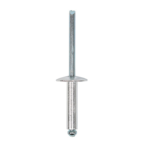 TIMCO Rivets Flange Head Aluminium - 4.8 x 20 - Image