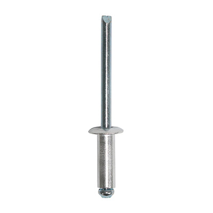 TIMCO Rivets Dome Head Aluminium - 3.2 x 10 - Image