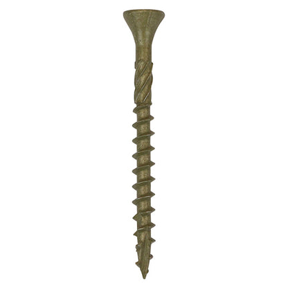 TIMCO C2 Deck-Fix Premium Countersunk Green Decking Screws - 4.5 x 75 - Image