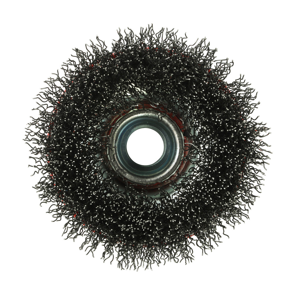 TIMCO Angle Grinder Cup Brush Crimped Steel Wire - 75mm - Image