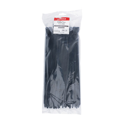 TIMCO Cable Ties Black - 7.6 x 300 - Image