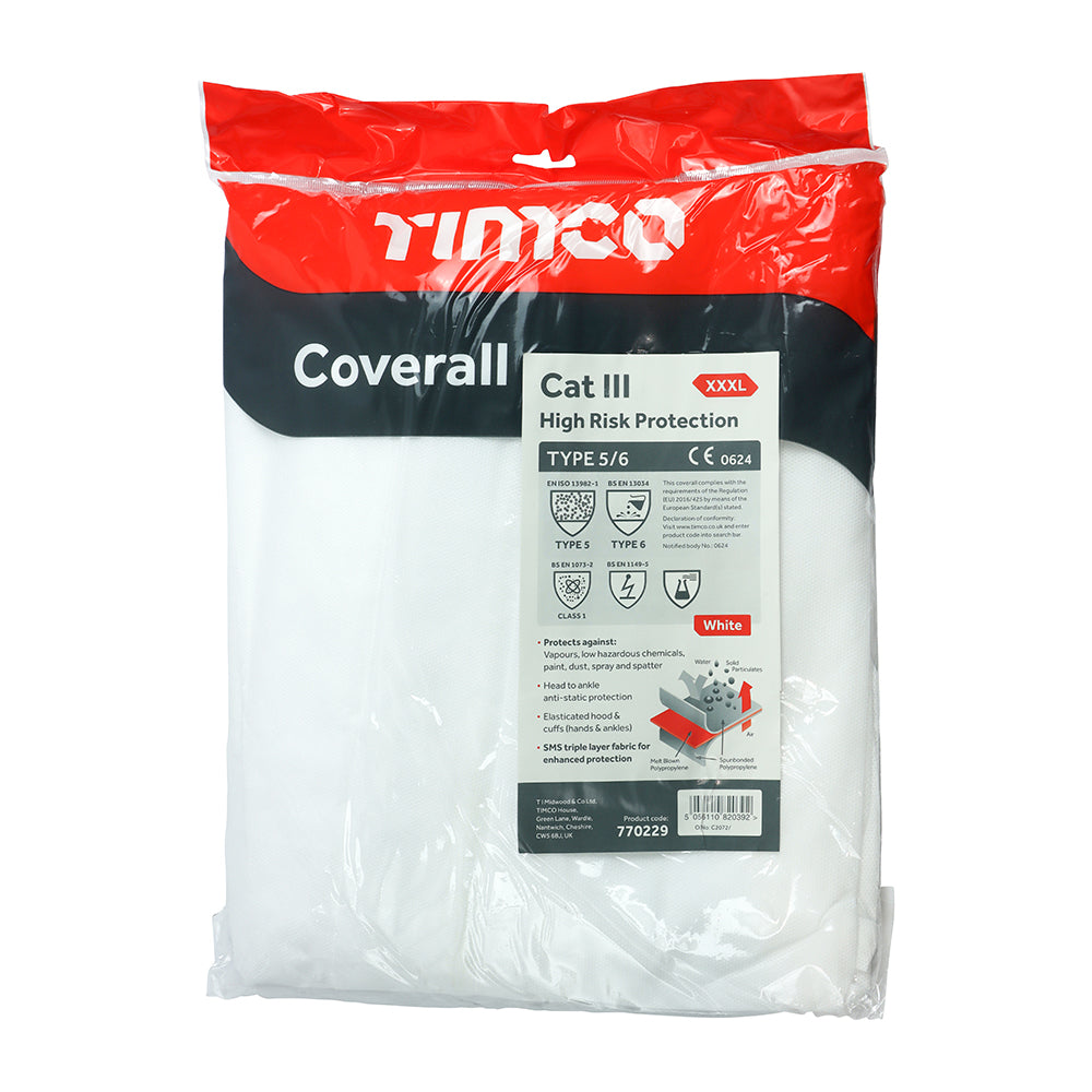 TIMCO Type 5/6 Coverall - XXX Large - Image