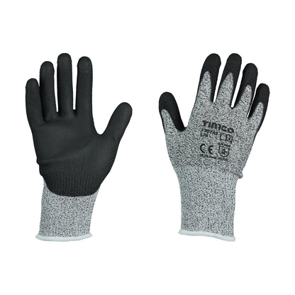 TIMCO High Cut PU Coated HPPE Fibre with Glass Fibre Gloves - Large - Image