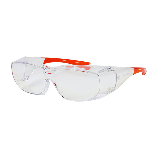 TIMCO Slimfit Overspecs Safety Glasses Clear -  One Size - Image