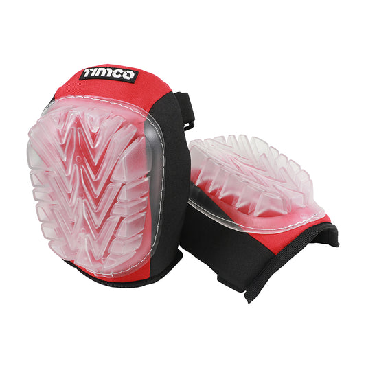 TIMCO Professional Anti-Slip and Anti-Rock Knee Pads with Gel Protection, Velcro Fastening. Pair - Image