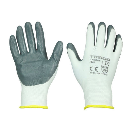 TIMCO Secure Grip Smooth Nitrile Foam Coated Polyester Gloves - Medium - Image