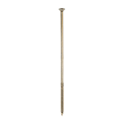 TIMCO C2 Clamp-Fix Multi-Purpose Premium Countersunk Gold Woodscrews - 8.0 x 275 - Image