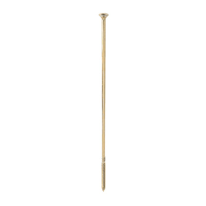 TIMCO C2 Clamp-Fix Multi-Purpose Premium Countersunk Gold Woodscrews - 8.0 x 360 - Image