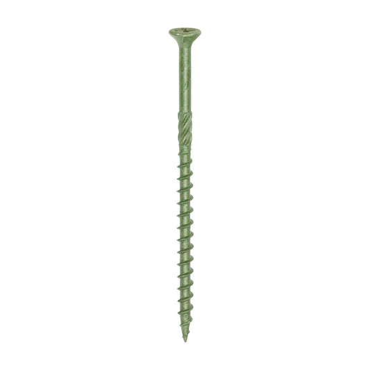 TIMCO Decking Screws Countersunk Exterior Green - 4.5 x 80 - Image