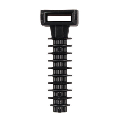 TIMCO Cable Tie Plug Black - 8.0 x 40 - Image