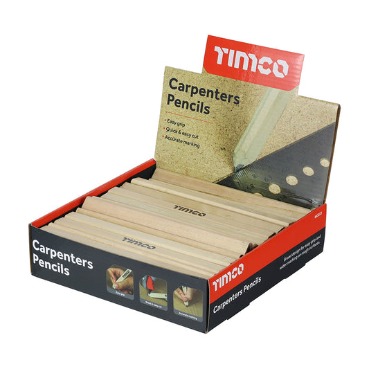 TIMCO Carpenters Pencils Display Box - 72pcs - Image