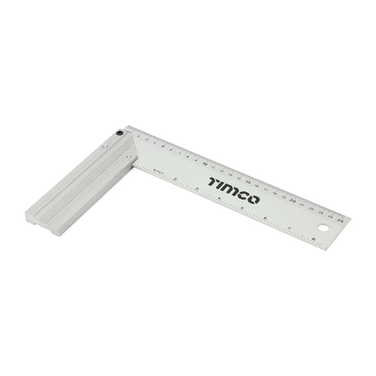 TIMCO Try Square, Engineers Precision Square, Carpentry Square - 10" / 250mm - Image