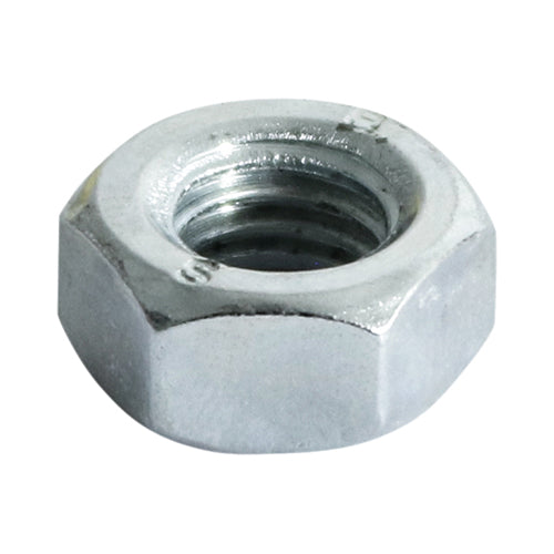 TIMCO Hex Full Nuts DIN934 Silver - M8 - Image