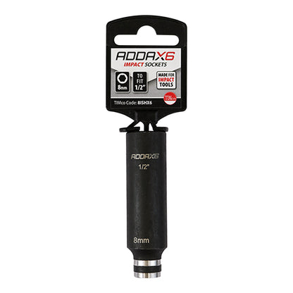 TIMCO X6 Impact Sockets - 8 x 78mm - Image