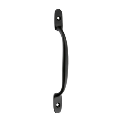 TIMCO Traditional Pattern Sash Pull Handle - Matt Black - 160mm - Image